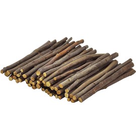 Apple Sticks Organic Non-GMO Pet Chew Toys for Rabbits Chinchilla Guinea Pigs (7 Ounces)