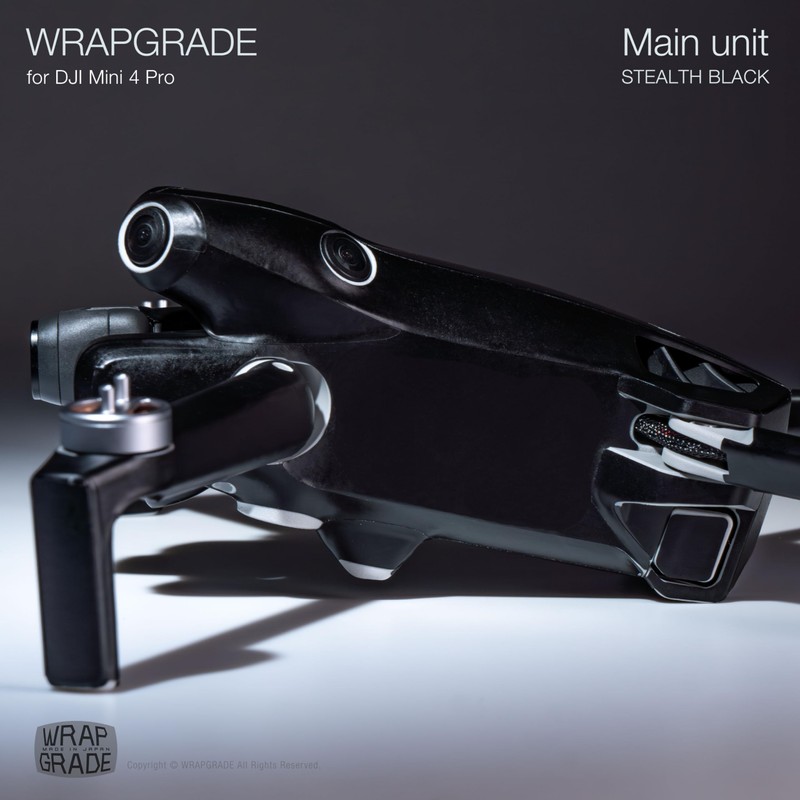 WRAPGRADE Skin Stickers Compatible with DJI Mini 4 Pro |
