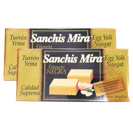 Sanchis Mira Nougat 2 Packs (Egg Yolk Nougat)