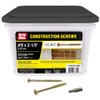 Grip Rite 212GCS10BK #9 by 2-1/2-inch Type 17 Coarse Auger
