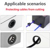 Qrity 20 PCS Grommets, Cable Snap Bushing Grommets, 19mm Cable