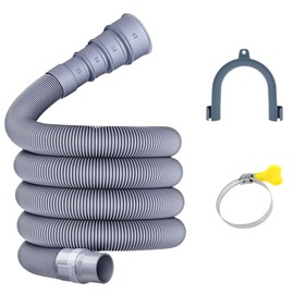 UVVRUR Caravan Waste Hose RV Sewer Hose Set Collapsible Caravan Drain Pipe with Adjustable Adapter Caravan Accessories for Motorhome, Camper & Trailer