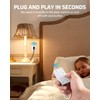 DEWNEWILS Remote Control Outlet with Timer, Indoor Remote Timer Outlet,