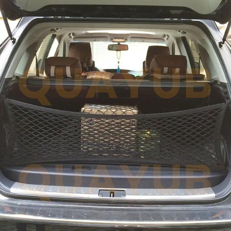 SHENKENUO Envelope Style Trunk Cargo Net Storage Organizer Bag +Hook