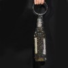 WOFALO store Stylish Resin Handle Wine Bottle Bag with Marble-Pattern