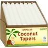 Aloha Bay Coconut Taper Candle – Dripless, Unscented 9 Inches