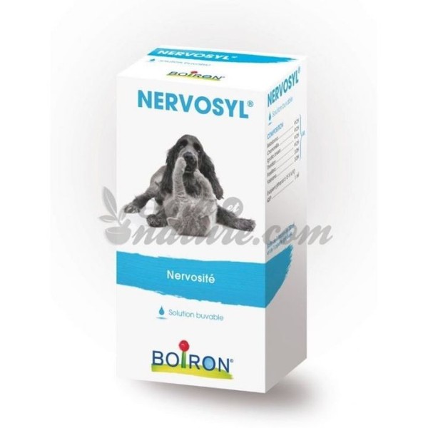 Boiron spécialités homéopathiques conseils Nervosyl Boiron PA Homéopathie Vétérinaire Flacon 30ml