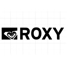 Unbranded Roxy Surf Skateboard Shorts Clothing Decal Various Colors Vinyl Decal - 7"