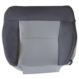NLQR Driver Side Bottom Replacement Seat Cover Cloth Dark Flint Gray FE or ME Fit for Ford F150 2004 2005 2006 2007 2008