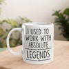 WG - I Used to Work with Legends, Funny Leaving