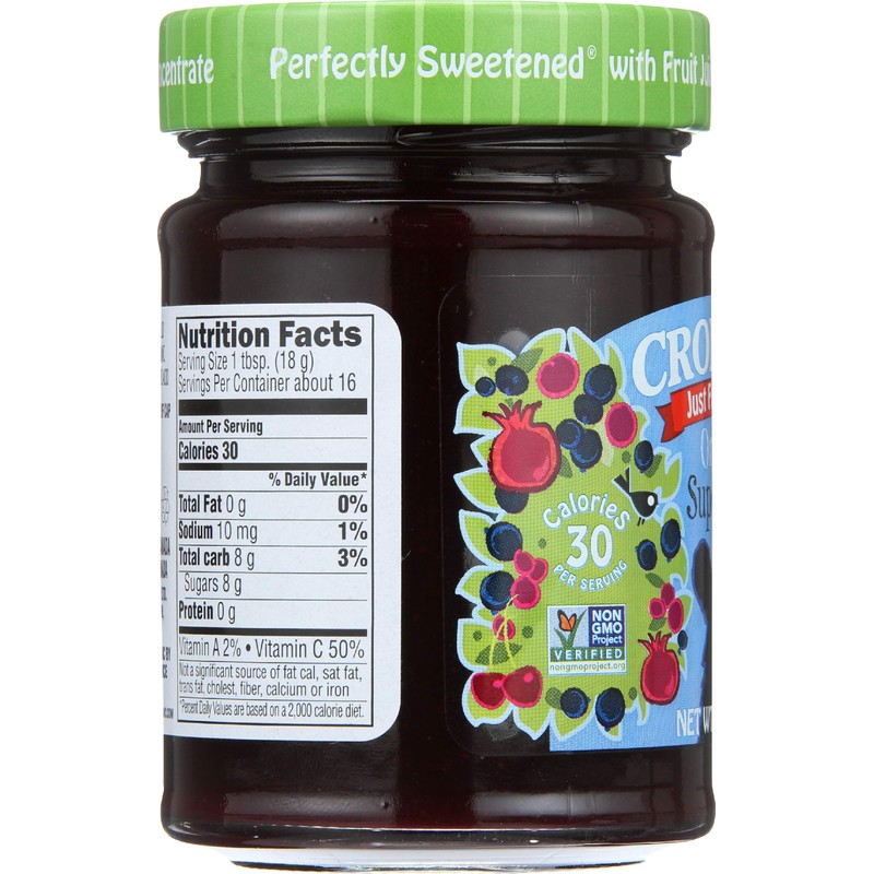 Crofters Organic Superfruit Just Fruit Spread, 10 Oz Jar