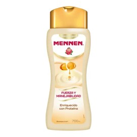 Shampoo Mennen Fuerza Y Manejabilidad Proteína 700 Ml