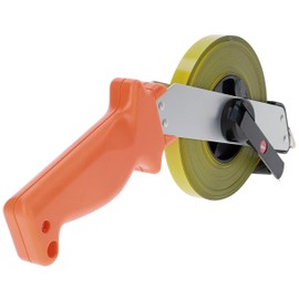 PRODIAMANT Steel Tape Measure 50 m Long Tape Width 13 mm Roll Tape Measure with Centimetre and Millimetre Scale Folding Crank
