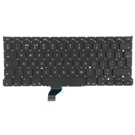 Black Laptop Replacement Keyboard  Layout Fit for MacBook Pro A1502 13in