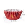 qiqee Thanksgiving 300PCS Mini Cupcake Liners Cupcake Cups 6 Designs