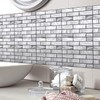 10pcs 3D Wall Panels Peel and Stick, 3D Self-Adhesive Wall