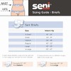 Seni Super Plus Briefs Regular, 75 Count