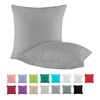 BaSaTex Double Pack Cotton Renforcé Cushion Cover 40 x 40