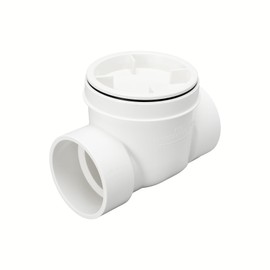 3 Inch Pvc Backwater Valve,Sewer Check Back Flow Preventer Drain Backflow Preventer Valve,Prevent Sewage And Rainwater From Flowing Backflow