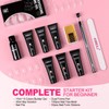 AIMEILI Builder Gel Nail Kit, 6 Colours 15ml Nail Extension