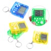 Toyvian Educational Toys 4pcs Hand-held Gaming Device Portable Game Console
