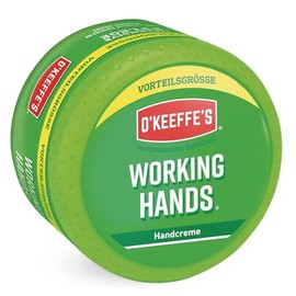 O'Keeffe's Working Hands Value Size, 193 g - Hand Cream for Extremely Dry, Cracked Hands | Instantly Moisturizes, Forms a Protective Layer and Prevents Moisture Loss