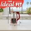 Gourmia Electric Programmable Glass Kettle – 1.7L Temperature Control Tea