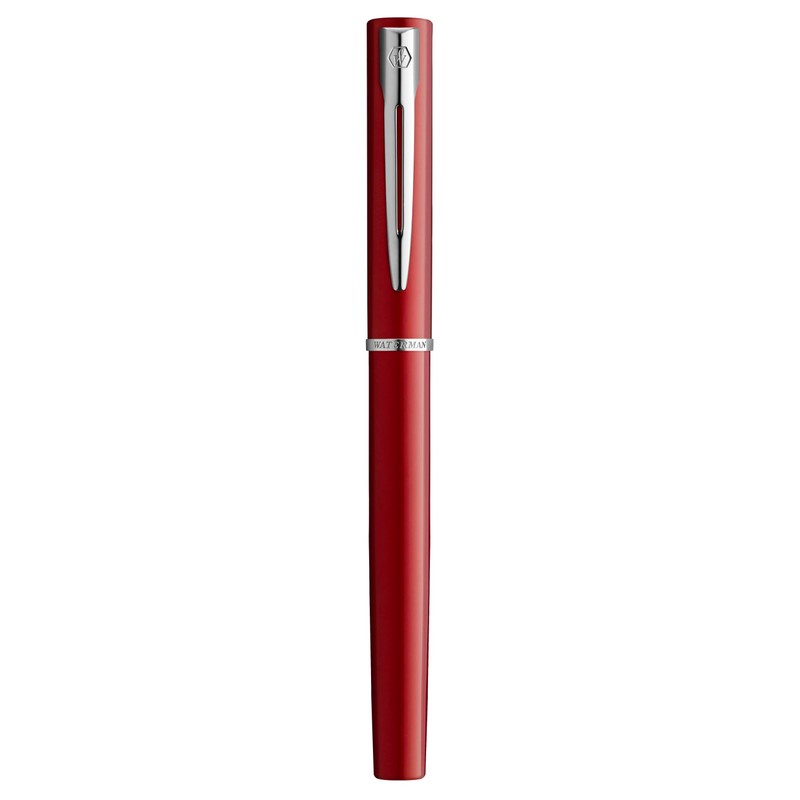 Waterman Allure Fountain Pen | Red Lacquer with Chrome Trim