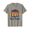 Never Forget Retro Floppy Cassette Tape T-Shirt