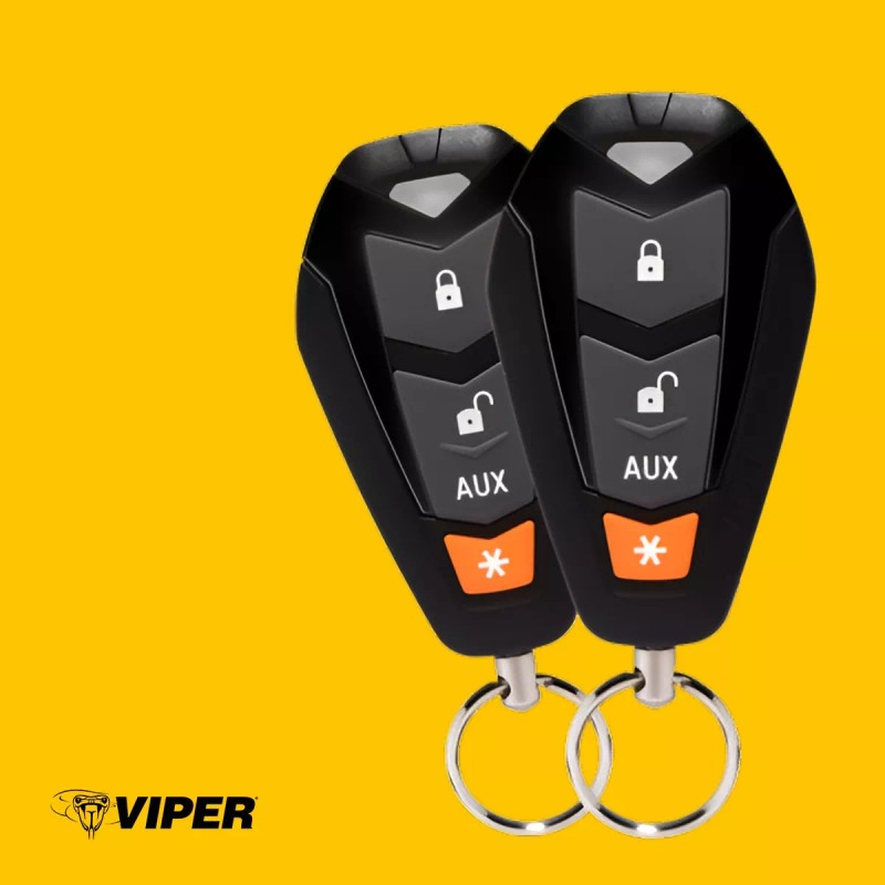 Viper Alarma Automotriz Viper 3400v Con 2 Controles Sirena Sensor