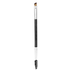 Varillas de rímel, pincel de cejas con diseño de doble extremo, peine de cejas con extensión de pestañas, bisel, aplicador de pestañas, herramienta de maquillaje Negro