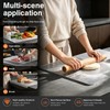 Titanium Cutting Boards for Kitchen, Double-sided non-toxic Pure Titanium Cutting