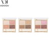 VDIVOV Jewel Glow Eye Palette 1.5g*4colors, Color:03 Lavender