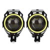 2PCS 12V 30W 3000lm U7 LED Angel Eyes Spotlight White