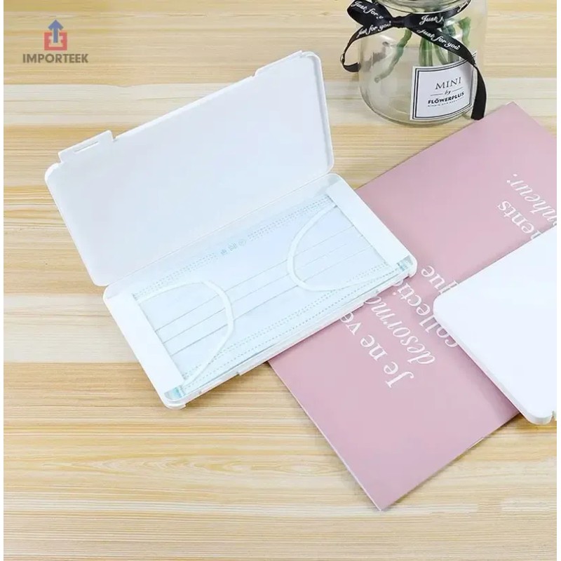 Kk . Estuche Porta Cubrebocas Reutilizable Mascarilla Case