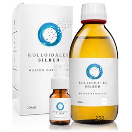 Colloidal silver, silver water 40/25 ppm 250/500 ml 250 ml 40 pm