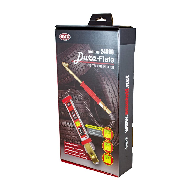 AME INTL 24869 Dura-Flate Inflator, 3 in 1 Function: