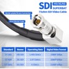 Superbat Belden 3G/6G Micro HD BNC Angle Plug to BNC