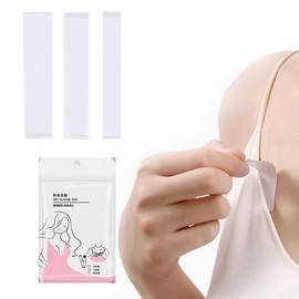 FENQURO 108 Pieces Invisible Double-Sided Body Tape, Fashion Transparent Tape, Medical Double-Sided Tape for Fashion and Body, Clothes and Clothes, Push-up Body Tapes (85 x 20 / 18 / 12 mm)