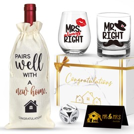 EcoUtens House Warming Gifts New Home Gift for New Homeowners,Housewarming gifts basket Ideas Closing Gifts for Home Buyers Couple Women Sweet