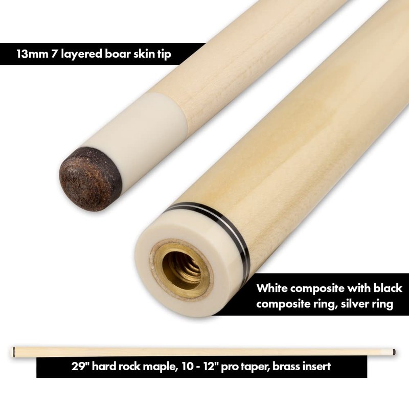 Action Starter Billiards Pool Cue Stick - Green - 21oz