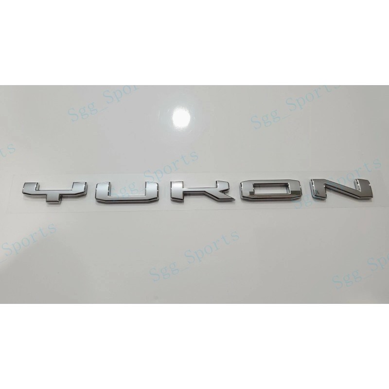 GMC 1PC GMC 2021-2023 Yukon Yukon XL Rear Tailgate Chrome