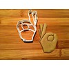 Sweet Prints Inc Okay Hand Cookie Cutter - Dishwasher Safe