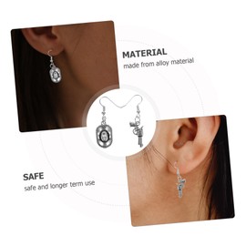 COLLBATH 1Pair Western Cowgirl Dangle Earrings for Women Fashion Drop Earrings Stylish Western Jewelry Accessories Cowgirl Any Occasion
