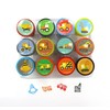 TINYMILLS 12 Pcs Construction Stamp Kit for Kids