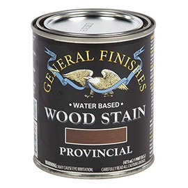 General Finishes Water Based Wood Stain, 1 Pint, Provincial