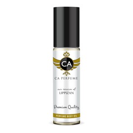 CA Perfume Impression of Lippizan For Men Replica Fragrance Body Oil Dupes Alcohol-Free Essential Aromatherapy Sample Travel Size Concentrated Long Lasting Attar Roll-On 0.3 Fl Oz/10ml