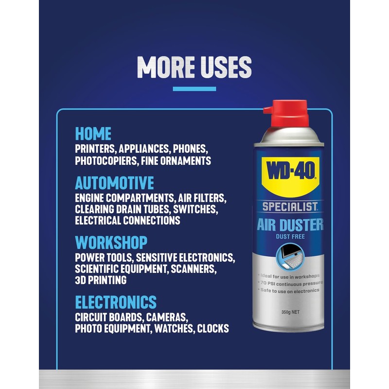 WD-40 Specialist Air Duster 350 g