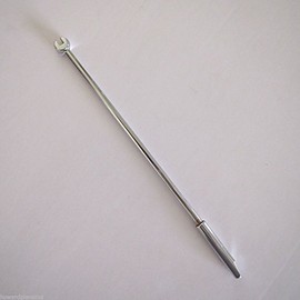 bangdan Piano Damper Wire Regulator, Straight 7 inches long, chrome plated