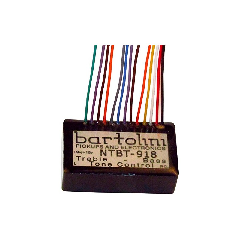 Bartolini 2-Band Tone Control Pre-Amp